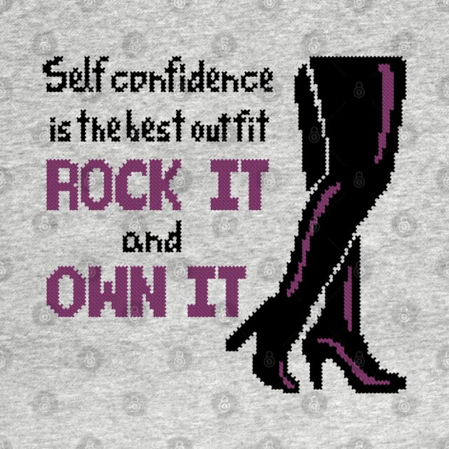 Rock your confidence by ZingyStitches